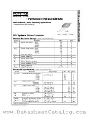 TIP29 datasheet pdf Fairchild Semiconductor