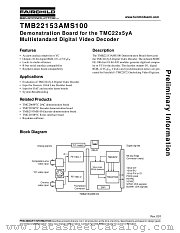 TMB22153AMS101 datasheet pdf Fairchild Semiconductor