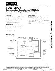 TMC2068P7C datasheet pdf Fairchild Semiconductor