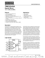 TMC2249AX1 datasheet pdf Fairchild Semiconductor