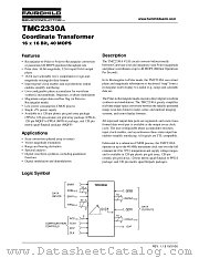 TMC2330A datasheet pdf Fairchild Semiconductor