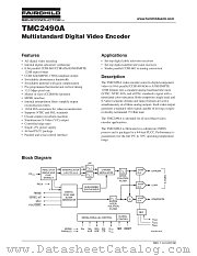 TMC2490A datasheet pdf Fairchild Semiconductor