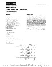 TMC3503X30 datasheet pdf Fairchild Semiconductor