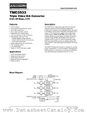TMC3533X80 datasheet pdf Fairchild Semiconductor