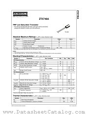 ZTX749A datasheet pdf Fairchild Semiconductor