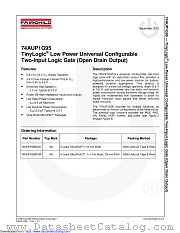 74AUP1G95 datasheet pdf Fairchild Semiconductor
