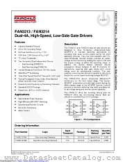 FAN3213T datasheet pdf Fairchild Semiconductor