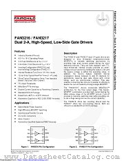 FAN3216T datasheet pdf Fairchild Semiconductor