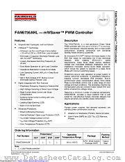 FAN6756AHL datasheet pdf Fairchild Semiconductor