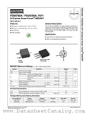 FDD6780A datasheet pdf Fairchild Semiconductor