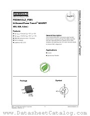 FDD8453LZ_F085 datasheet pdf Fairchild Semiconductor