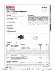 FDD8N50NZ datasheet pdf Fairchild Semiconductor