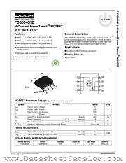 FDS8840NZ datasheet pdf Fairchild Semiconductor