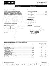 RHRP860_F085 datasheet pdf Fairchild Semiconductor