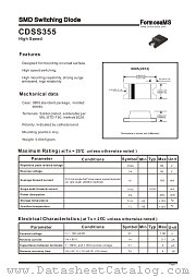CDSS355 datasheet pdf Formosa MS