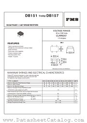 DB151 datasheet pdf Formosa MS