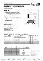 FFM104 datasheet pdf Formosa MS