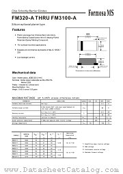 FM3100-A datasheet pdf Formosa MS