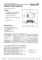 FM3100 datasheet pdf Formosa MS