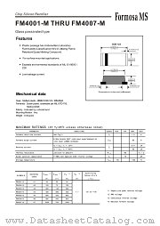 FM4007-M datasheet pdf Formosa MS