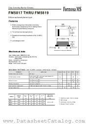 FM5817 datasheet pdf Formosa MS