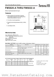 FM5820-A datasheet pdf Formosa MS