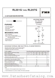 RL205G datasheet pdf Formosa MS