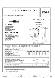 SR1635 datasheet pdf Formosa MS