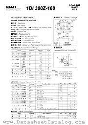 1DI300Z-100 datasheet pdf Fuji Electric