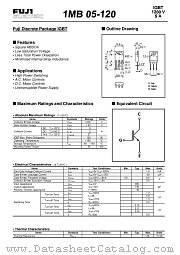 1MB05-120 datasheet pdf Fuji Electric