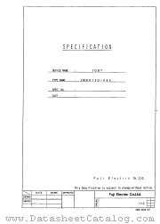 1MBH10D-060 datasheet pdf Fuji Electric