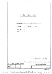 1MBH15D-060 datasheet pdf Fuji Electric