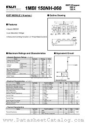 1MBI150NH-060 datasheet pdf Fuji Electric