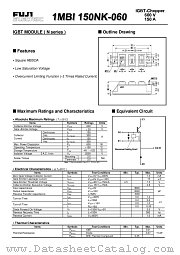 1MBI150NK-060 datasheet pdf Fuji Electric