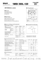 1MBI300L-120 datasheet pdf Fuji Electric
