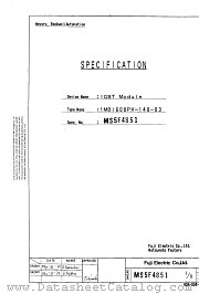 1MBI600PX-140-03 datasheet pdf Fuji Electric