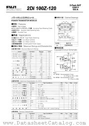 2DI100Z-120 datasheet pdf Fuji Electric