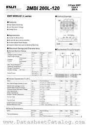 2MBI200L-120 datasheet pdf Fuji Electric