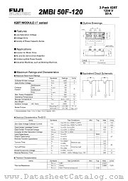 2MBI50F-120 datasheet pdf Fuji Electric