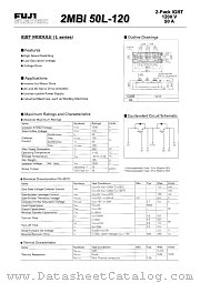 2MBI50L-120 datasheet pdf Fuji Electric