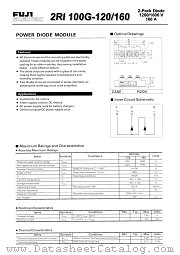 2RI100G-120 datasheet pdf Fuji Electric