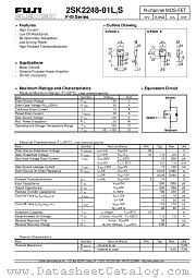 2SK2248-01L datasheet pdf Fuji Electric