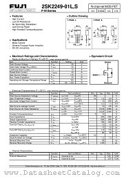 2SK2249-01L datasheet pdf Fuji Electric