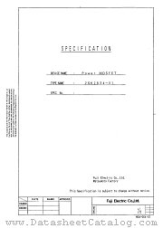 2SK2834 datasheet pdf Fuji Electric