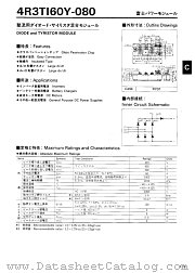 4R3TI60Y-080 datasheet pdf Fuji Electric