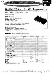 7MBR15NF120 datasheet pdf Fuji Electric