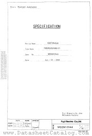 7MBR50SA060-01 datasheet pdf Fuji Electric
