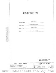 7MBR75SB060-01 datasheet pdf Fuji Electric