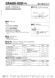 ERA85-009 datasheet pdf Fuji Electric
