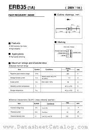 ERB35 datasheet pdf Fuji Electric